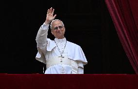Pope Leo XIV Leads His First Regina Caeli Prayer - Vatican