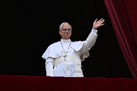 Pope Leo XIV Leads His First Regina Caeli Prayer - Vatican