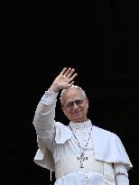 Pope Leo XIV Leads His First Regina Caeli Prayer - Vatican