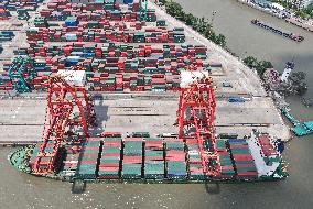 Shanghai Port Container