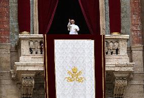 Pope Leo XIV Leads His First Regina Caeli Prayer - Vatican