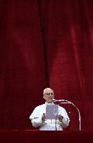 Pope Leo XIV Leads His First Regina Caeli Prayer - Vatican
