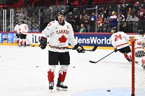 ICE HOCKEY WC LATVIA-CANADA