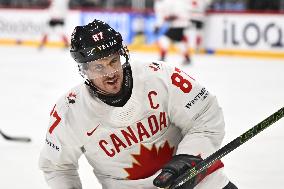 ICE HOCKEY WC LATVIA-CANADA