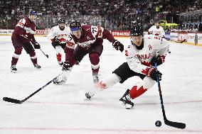 ICE HOCKEY WC LATVIA-CANADA