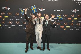 EUROVISION 2025 TURQUOISE CARPET