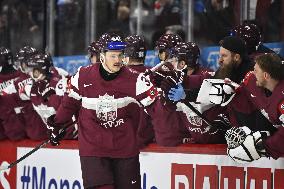 ICE HOCKEY WC LATVIA-CANADA