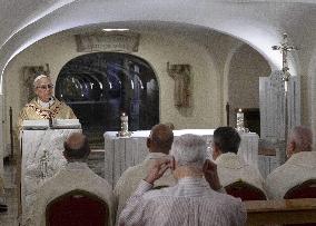 Pope Leo XIV Celebrates Mass At The Tomb Of St Peter - Vatican