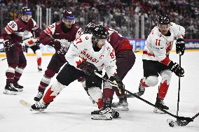 ICE HOCKEY WC LATVIA-CANADA