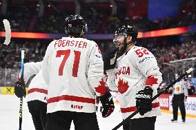 ICE HOCKEY WC LATVIA-CANADA