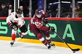 ICE HOCKEY WC LATVIA-CANADA