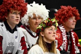 ICE HOCKEY WC LATVIA-CANADA