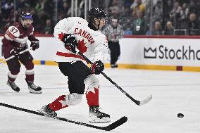ICE HOCKEY WC LATVIA-CANADA