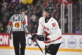 ICE HOCKEY WC LATVIA-CANADA