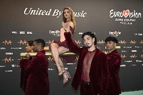 EUROVISION 2025 TURQUOISE CARPET