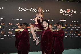 EUROVISION 2025 TURQUOISE CARPET