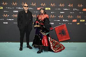 EUROVISION 2025 TURQUOISE CARPET