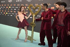 EUROVISION 2025 TURQUOISE CARPET
