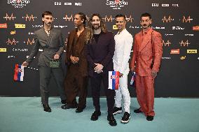 EUROVISION 2025 TURQUOISE CARPET
