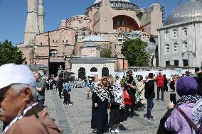 Pro-Palestinian Rally in Istanbul - Turkey