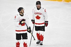 ICE HOCKEY WC LATVIA-CANADA