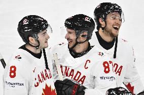 ICE HOCKEY WC LATVIA-CANADA