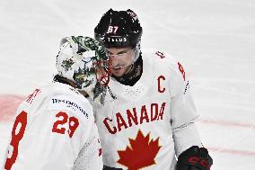 ICE HOCKEY WC LATVIA-CANADA