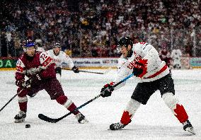 ICE HOCKEY WC LATVIA-CANADA