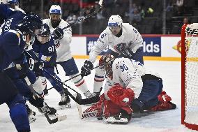 ICE HOCKEY WC FINLAND-FRANCE