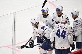 ICE HOCKEY WC FINLAND-FRANCE