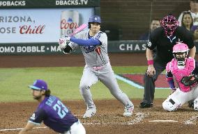 Baseball: Dodgers vs. D-backs