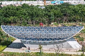 Subway Station Entrances And Exits Resembling Coffins in Hangzhou
