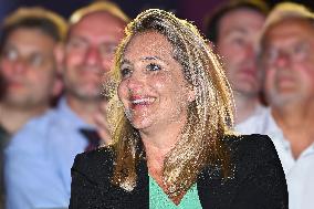 Bruno Retailleau At End-Of-Campaign Meeting - Boulogne-Billancourt