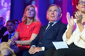 Bruno Retailleau At End-Of-Campaign Meeting - Boulogne-Billancourt