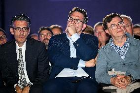 Bruno Retailleau At End-Of-Campaign Meeting - Boulogne-Billancourt