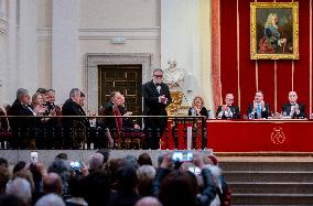 The artist Jaume Plensa becomes a member of the Royal Academy of Fine Arts of San Fernando.