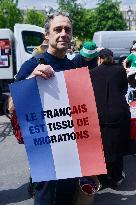 Jean-Luc Melenchon Joins March Against Islamophobia - Paris