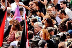 Jean-Luc Melenchon Joins March Against Islamophobia - Paris