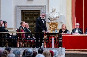 The artist Jaume Plensa becomes a member of the Royal Academy of Fine Arts of San Fernando.