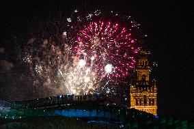 Fireworks Close the April Fair 2025 - Seville