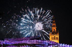 Fireworks Close the April Fair 2025 - Seville