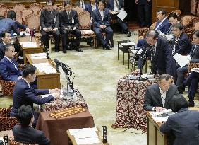 Japan PM Ishiba at parliament
