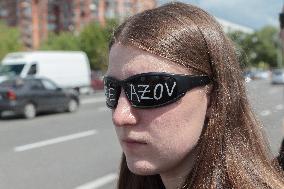 FreeAzov rally in Kyiv