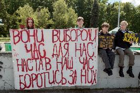 FreeAzov rally in Kyiv