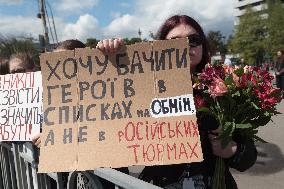 FreeAzov rally in Kyiv