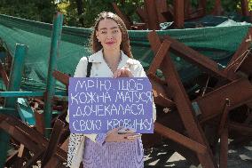 FreeAzov rally in Kyiv