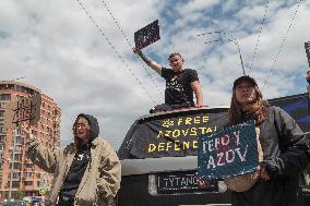 FreeAzov rally in Kyiv