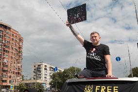 FreeAzov rally in Kyiv