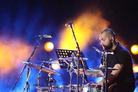 Concert of Ukrainian singer Sviatoslav Vakarchuk in Ivano-Frankivsk