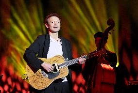 Concert of Ukrainian singer Sviatoslav Vakarchuk in Ivano-Frankivsk